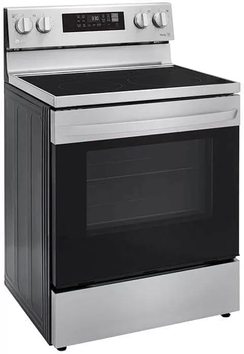 LG 6.3 Cu. Ft. Stainless Steel Smart Electric Single Oven Range With AirFry