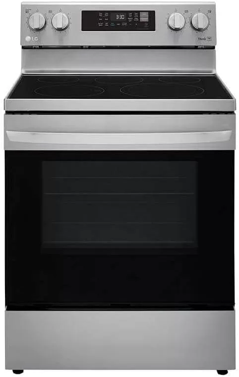 LG 6.3 Cu. Ft. Stainless Steel Smart Electric Single Oven Range With AirFry