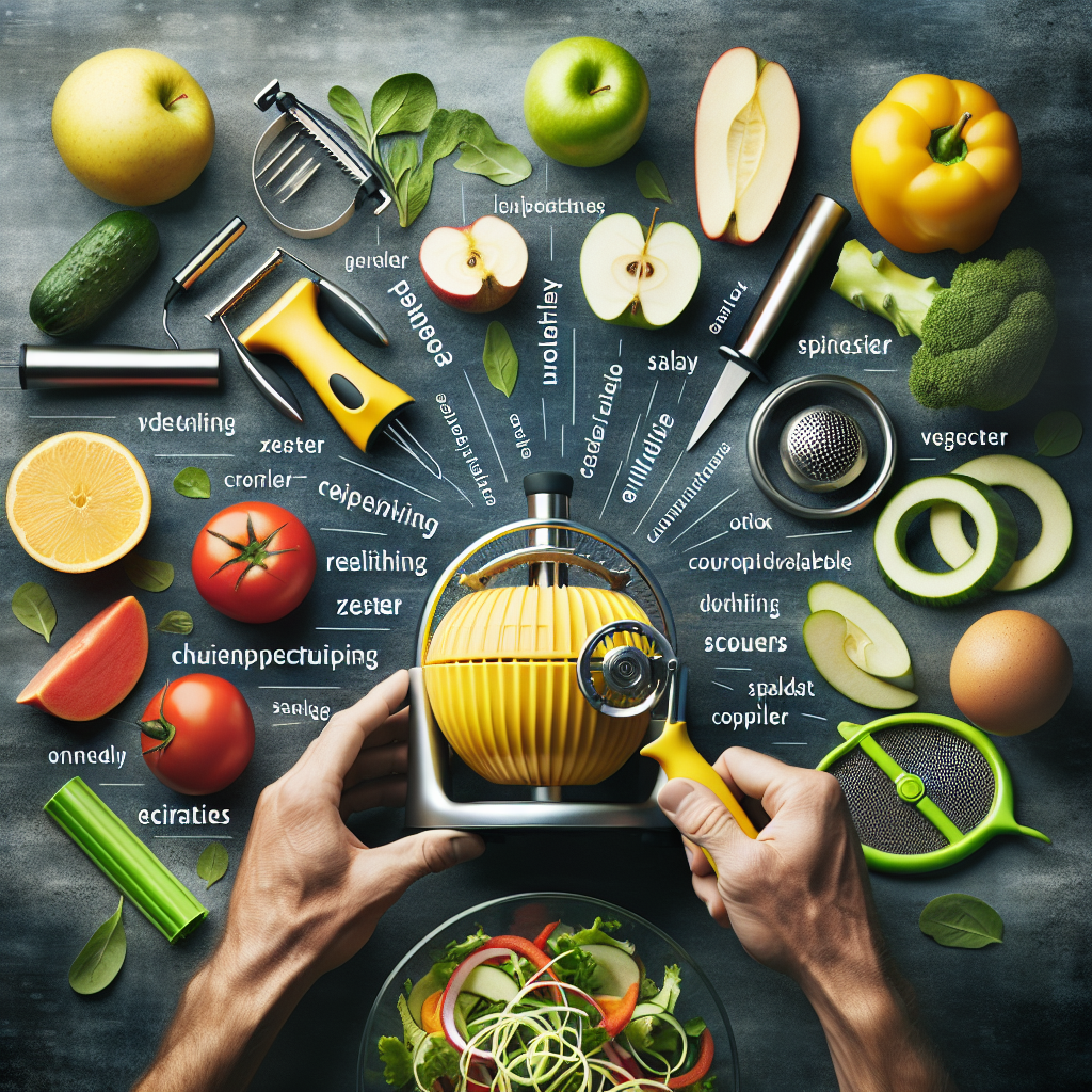 List The Best Kitchen Gadgets For Healthy Recipes.