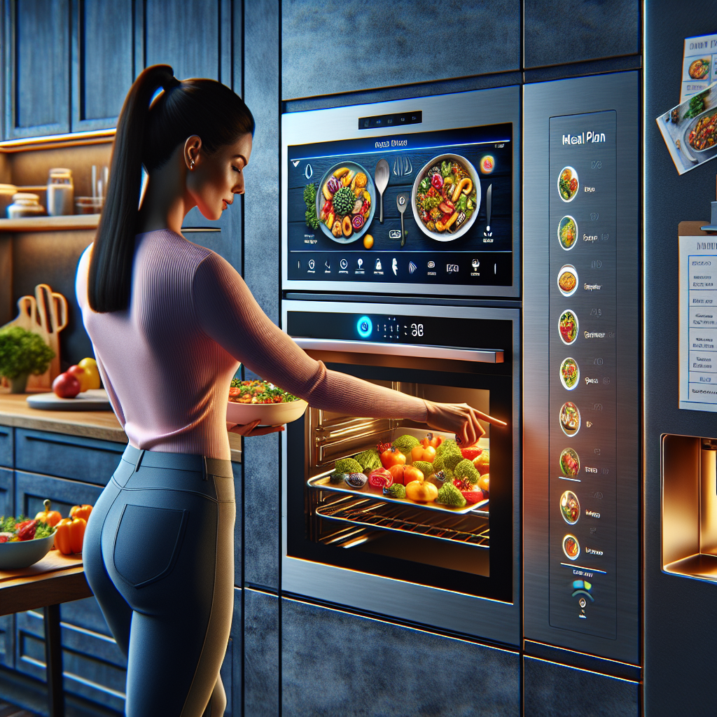 Show Me Healthy Recipe Functions In Smart Ovens.