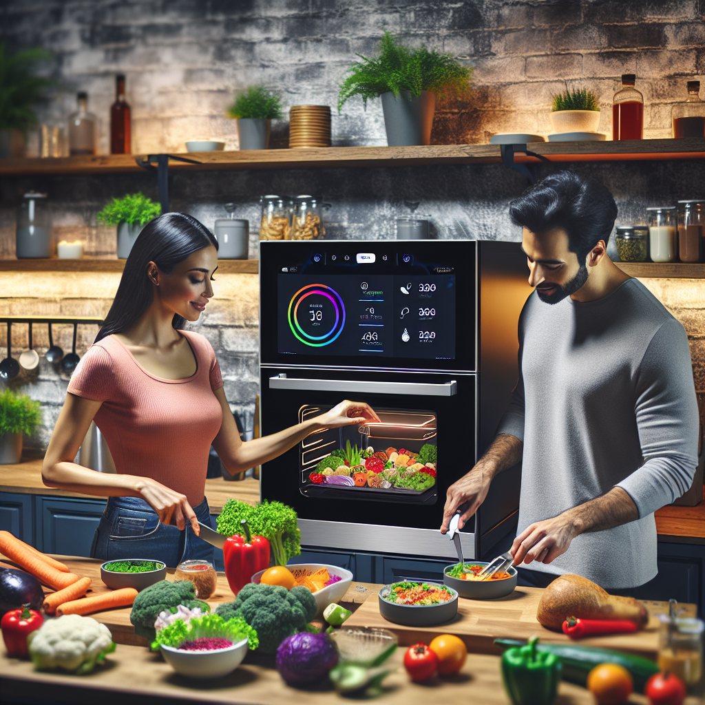 Show Me Healthy Recipe Functions In Smart Ovens.