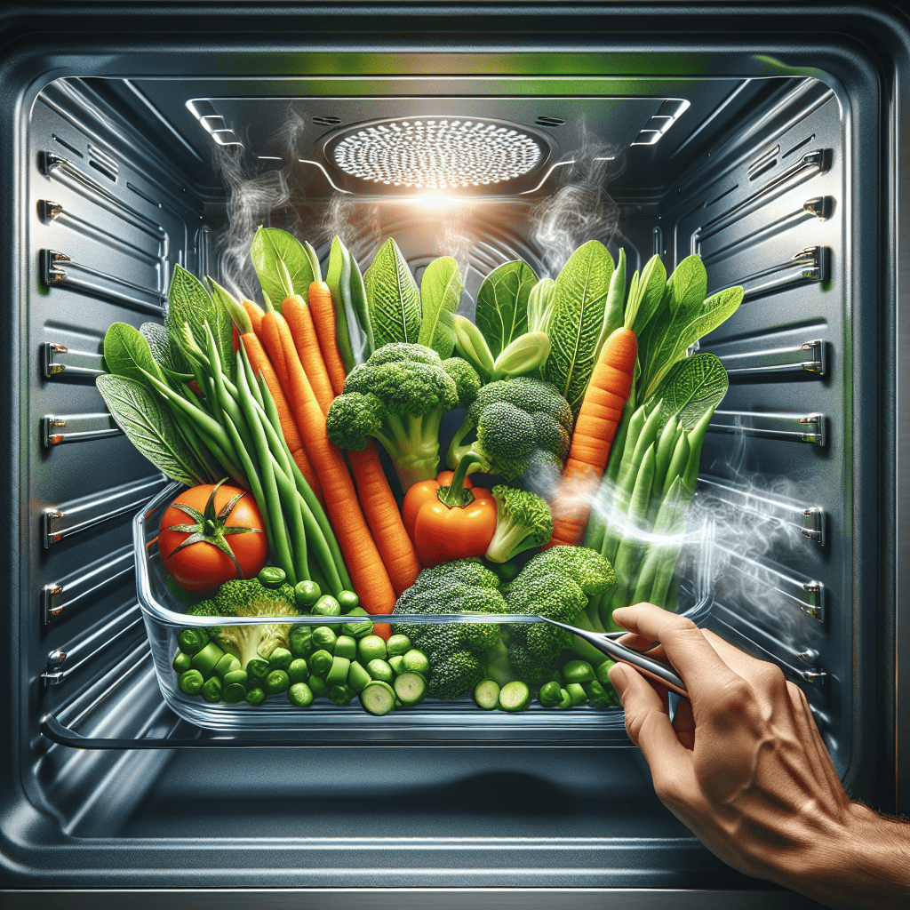 Perfectly Steamed Vegetables In Your Smart Oven