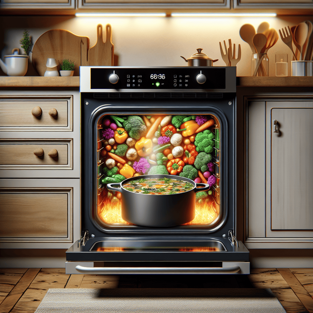 Slow Cooking In A Smart Oven For Nutrient-Rich Dishes