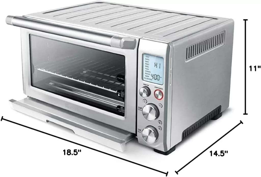 Breville Smart Oven Pro Countertop Oven, Brushed Stainless Steel (Renewed)