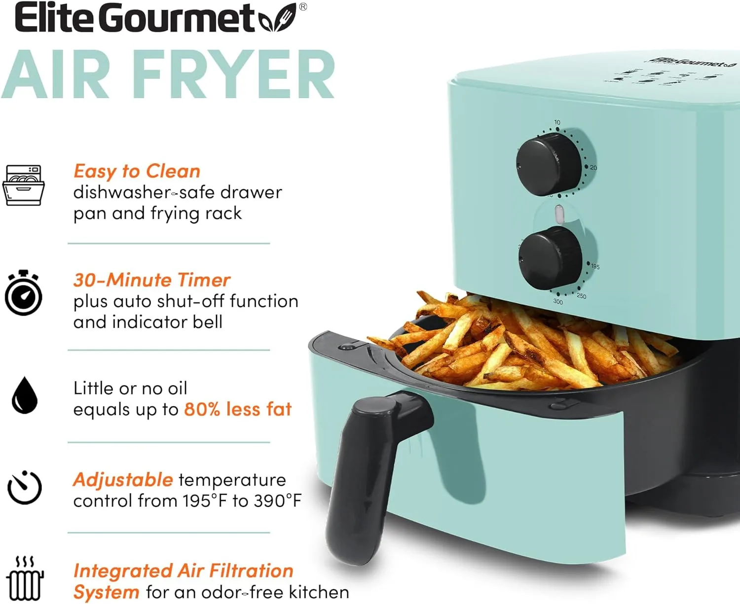 Elite Gourmet EAF9010B Air Fryer Review