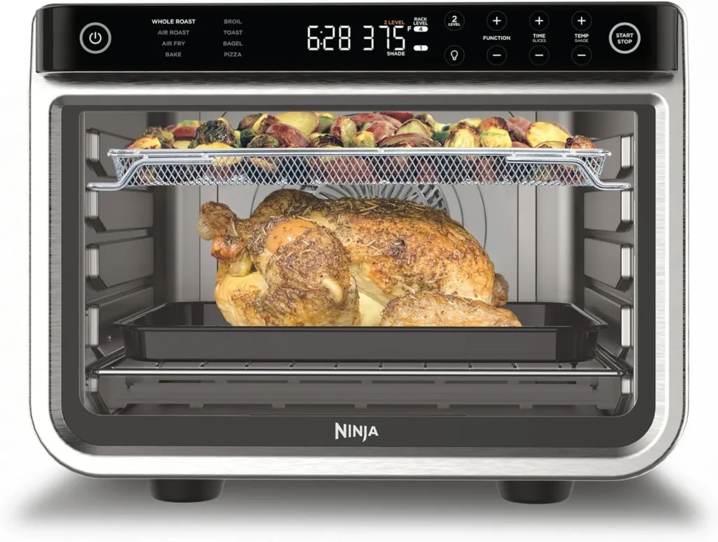 Ninja-DT200-Foodi-8-in-1-XL Pro Air Fry Oven Large Countertop Convection Oven (Renewed)