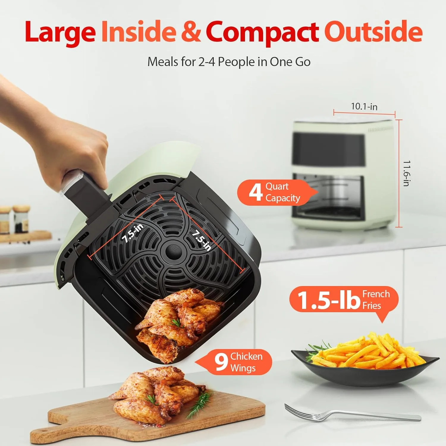 Beelicious® Air Fryer 4QT Review