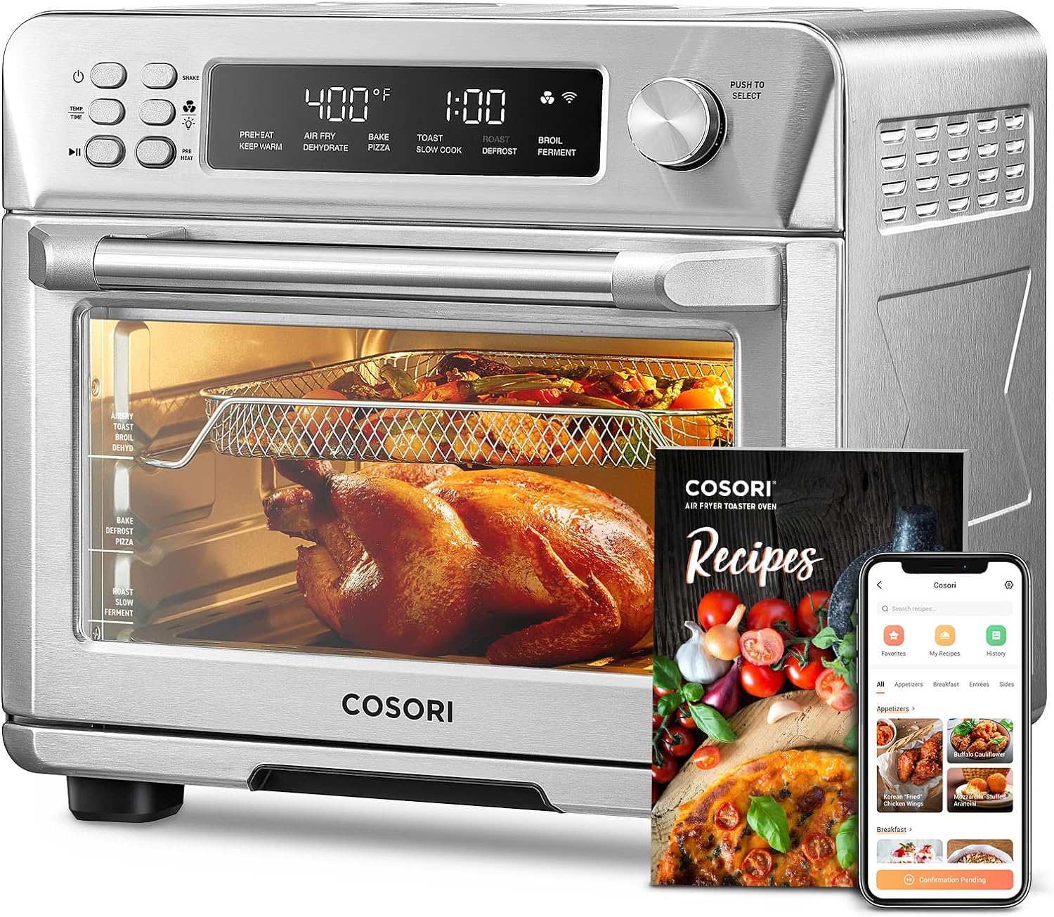 COSORI Air Fryer Toaster Oven 12-in-1 Review