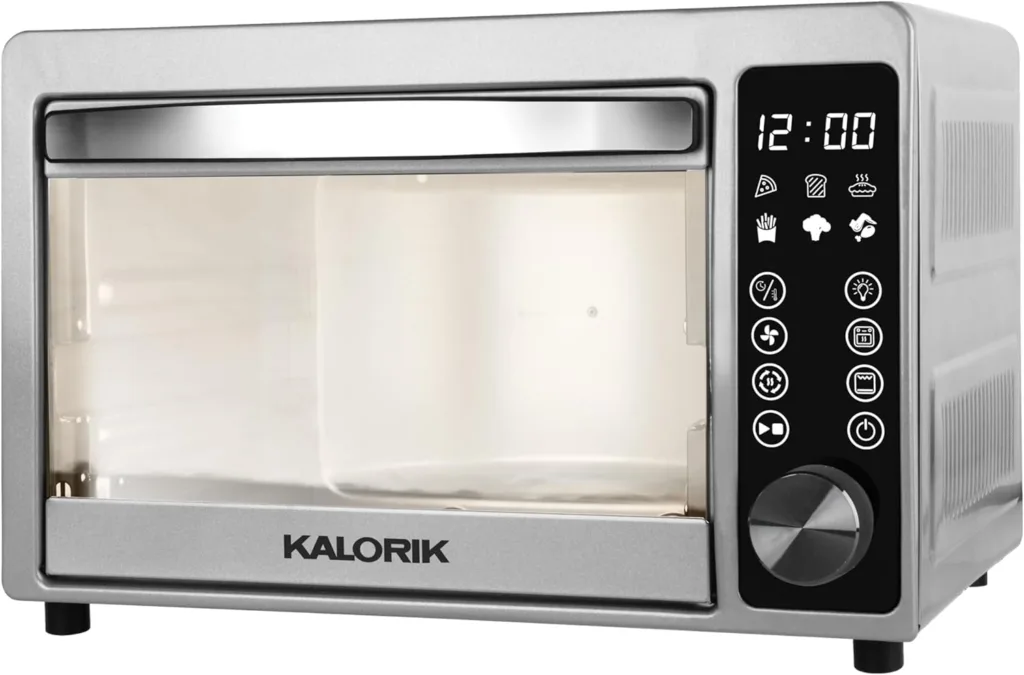 Kalorik 22 Quart Digital Air Fryer Toaster Oven, Stainless Steel (AFO 52352 SS)