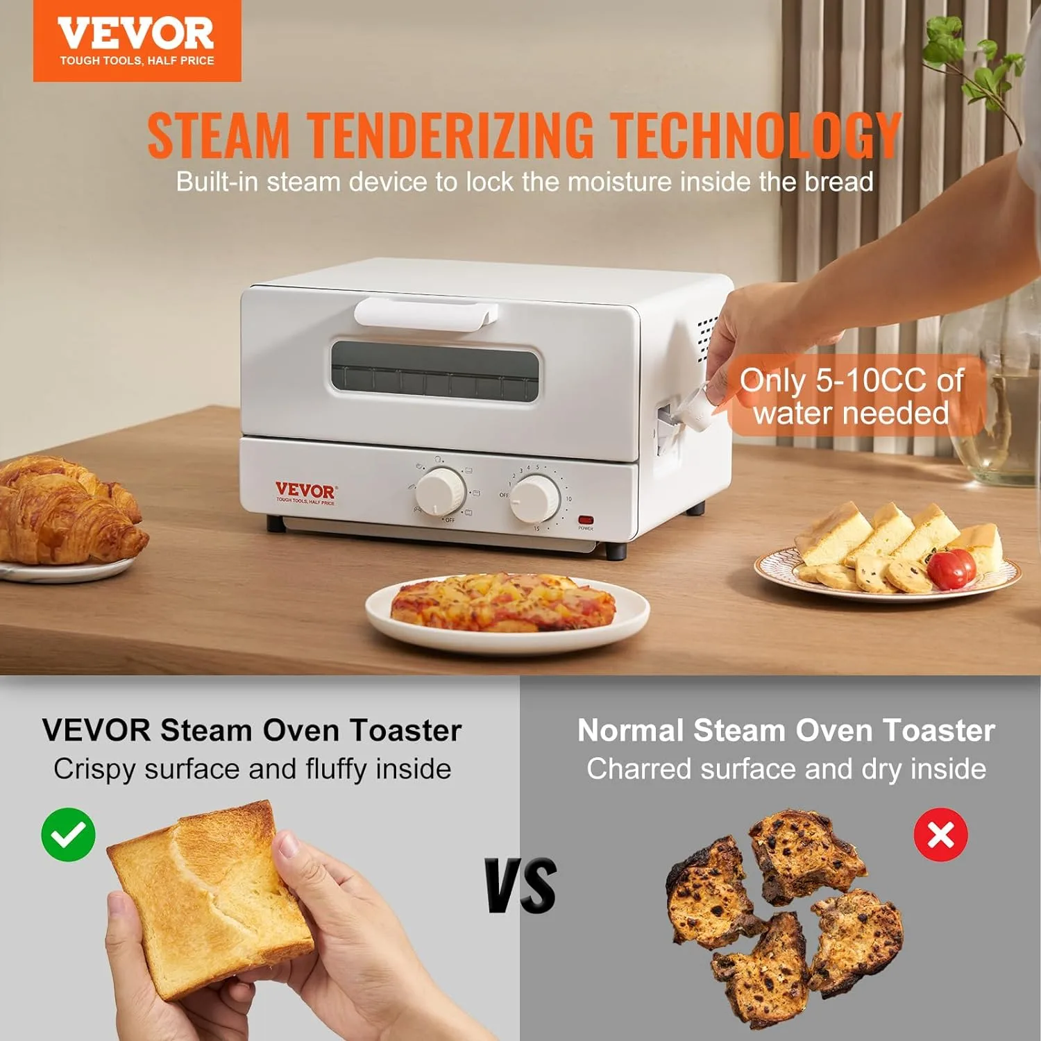 VEVOR 12-IN-1 Air Fryer Toaster Oven Review